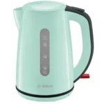 Bosch TWK7502 electric kettle 1.7 L 2200 W Grey, Turquoise