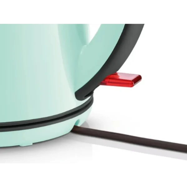 Bosch TWK7502 electric kettle 1.7 L 2200 W Grey, Turquoise