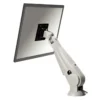 Neomounts Tilt/Turn/Rotate Desk Mount (grommet) for 10-30″ Monitor Screen, Height Adjustable (gas spring) – Grey