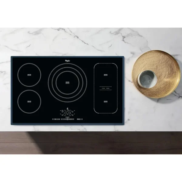 Whirlpool ACM 795/BA Black Built-in 86 cm Zone induction hob 5 zone(s)