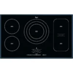 Whirlpool ACM 795/BA Black Built-in 86 cm Zone induction hob 5 zone(s)