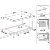 Whirlpool ACM 795/BA Black Built-in 86 cm Zone induction hob 5 zone(s)