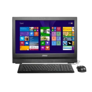 MSI Wind Top Professional AP200-231XEU Intel® Core™ i3 i3-4160 50.8 cm (20″) 1600 x 900 pixels Touchscreen All-in-One PC 4 GB DDR3-SDRAM 500 GB HDD Black