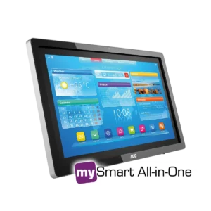 AOC A2472PW4T/BK All-in-One PC/workstation NVIDIA Tegra T33 59.9 cm (23.6″) 1920 x 1080 pixels Touchscreen 2 GB DDR3-SDRAM 8 GB Flash Android 4.2 Wi-Fi 4 (802.11n) Black