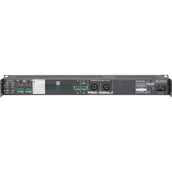 Biamp Commercial Audio REVAMP2250 2.0 channels Performance/stage Black