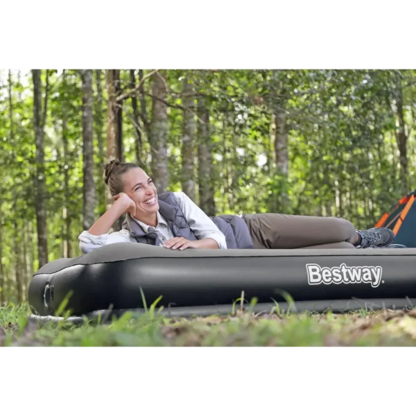 Bestway Tritech Queen Air Mattress with Built-in USB Pump 2.03 m x 1.52 m x 36 cm