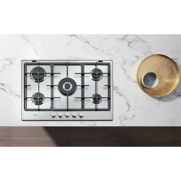 Whirlpool GMA 7522/IX Stainless steel Built-in 73 cm Gas 5 zone(s)