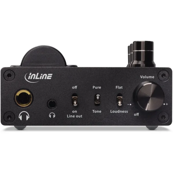 InLine AmpUSB-EQ, Hi-Res AUDIO HiFi DSD USB Audio DAC