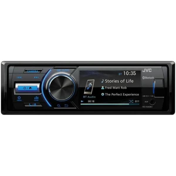 JVC KD-X560BT Black 180 W Bluetooth