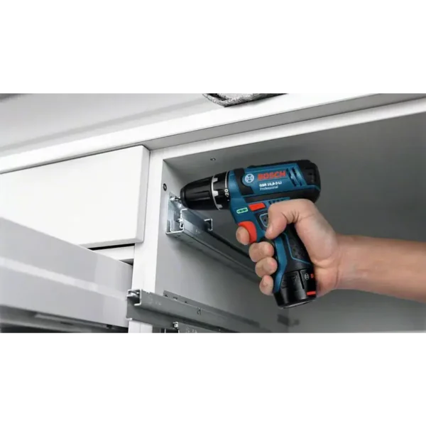 Bosch GSB 12V-15 1300 RPM Black, Blue