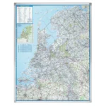 Legamaster PROFESSIONAL map Netherlands 130x101cm
