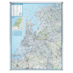 Legamaster PROFESSIONAL map Netherlands 130x101cm