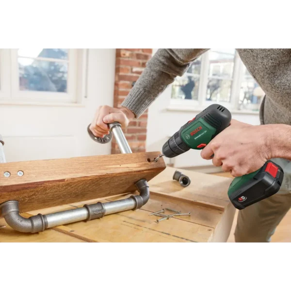 Bosch UniversalImpact 18 Cordless Hammer Drill + 2 batteries