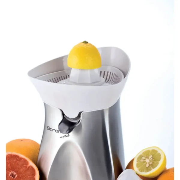 Ariete 0407/00 electric citrus press 60 W Silver, White