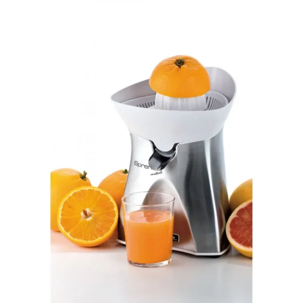 Ariete 0407/00 electric citrus press 60 W Silver, White