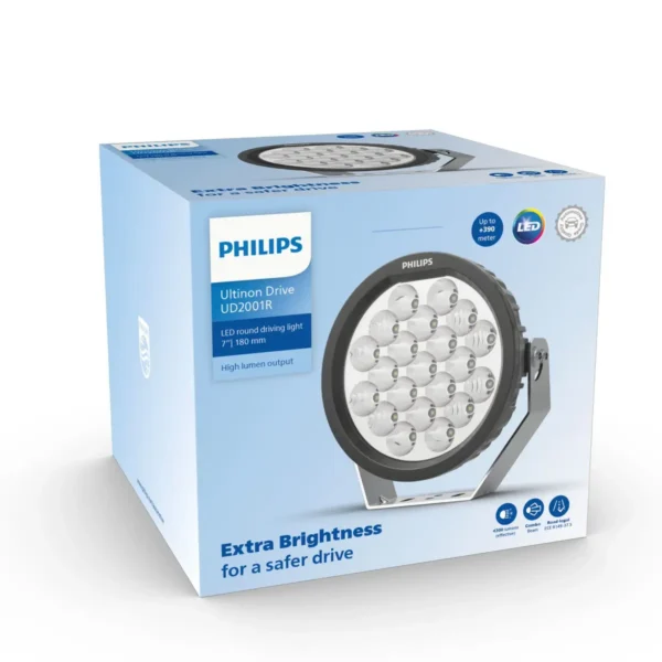 Philips Ultinon Drive 2000 LUMUD2001RX1 7 inch round LED driving light