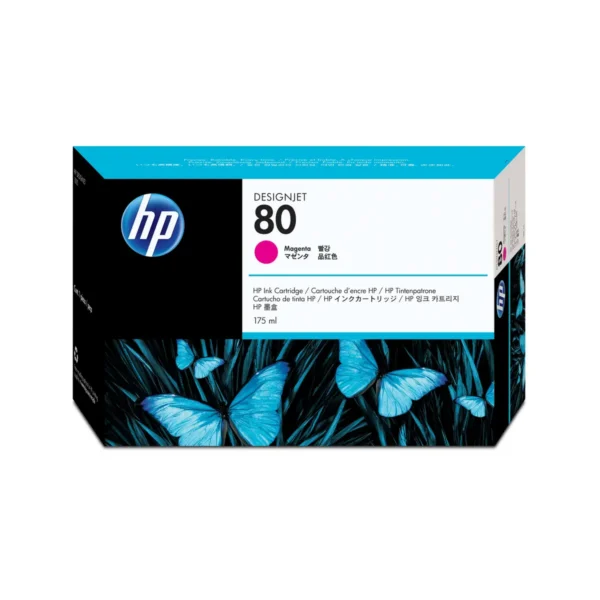 HP 80 175-ml Magenta DesignJet Ink Cartridge print head