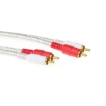 ACT 2 meter High quality connection cable 2xTulp male – 2x Tulp male