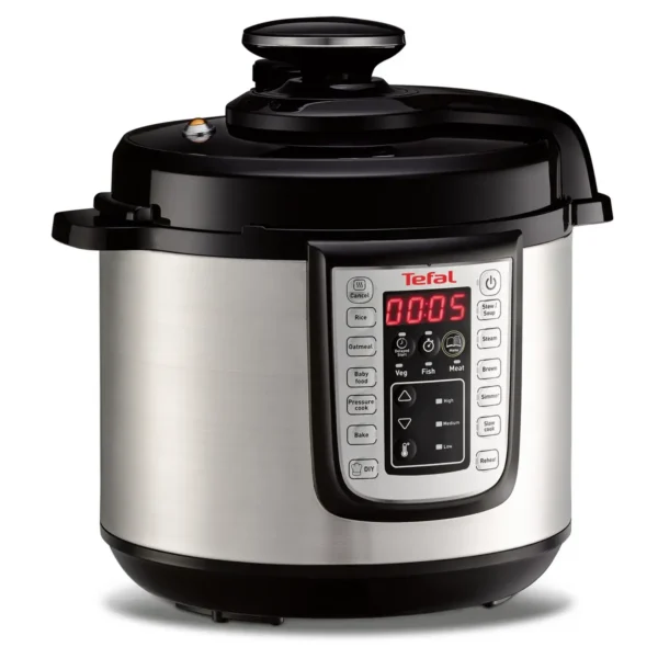 Tefal CY505E electric pressure cooker 6 L Black, Stainless steel 1100 W