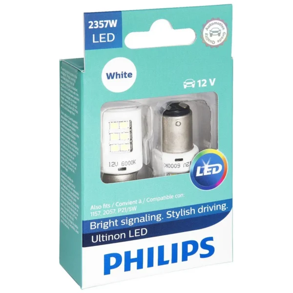 Philips 2357ULWX2 car light bulb P21/5 LED