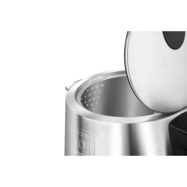 Sogo KET-SS-7725 electric kettle 1.7 L 2200 W Black, Stainless steel