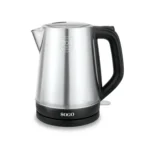 Sogo KET-SS-7725 electric kettle 1.7 L 2200 W Black, Stainless steel