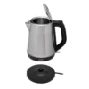 Sogo KET-SS-7725 electric kettle 1.7 L 2200 W Black, Stainless steel