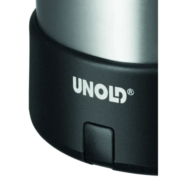 Unold 18575 electric kettle 0.5 L 1000 W Black, Stainless steel