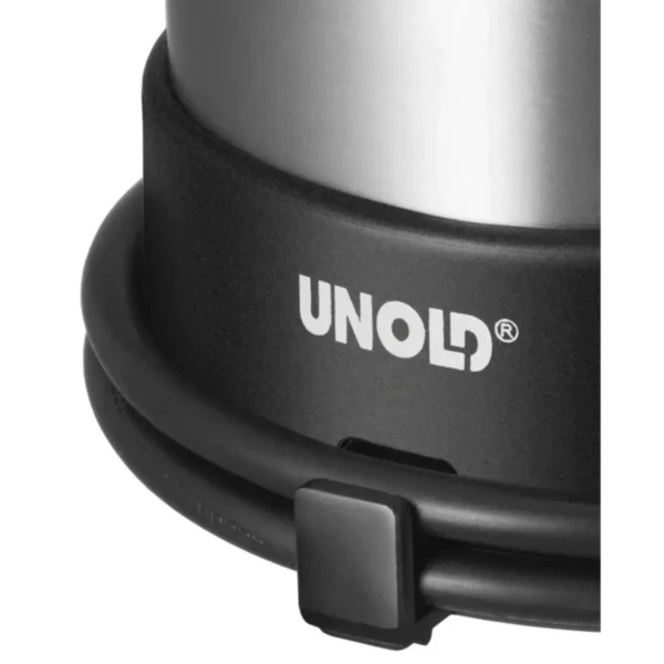 Unold 18575 electric kettle 0.5 L 1000 W Black, Stainless steel