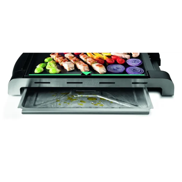 Gorenje TG2514B Freestanding 1400 W Black, Stainless steel
