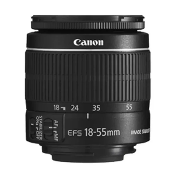 Canon EOS 600D + EF-S 18-55 IS II + EF-S 55-250 IS II CB SLR Camera Kit 18 MP CMOS 5184 x 3456 pixels Black