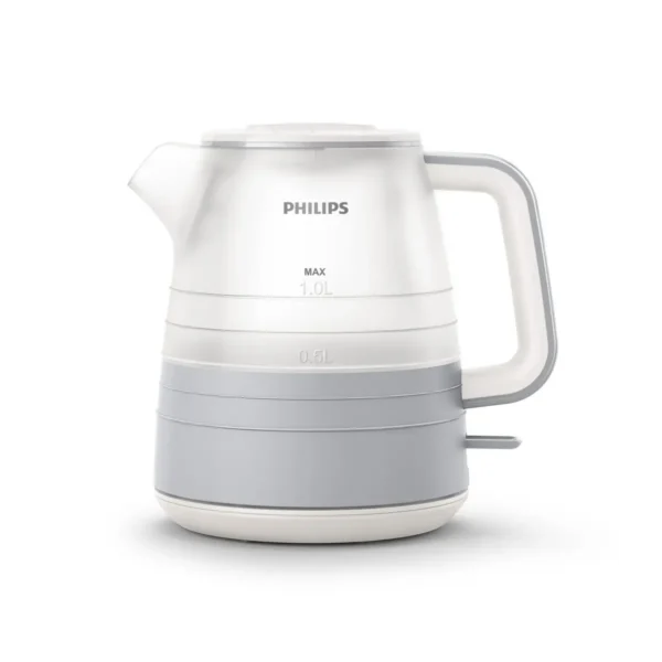 Philips Daily Collection HD9341/13 electric kettle 1 L 2000 W Grey, White
