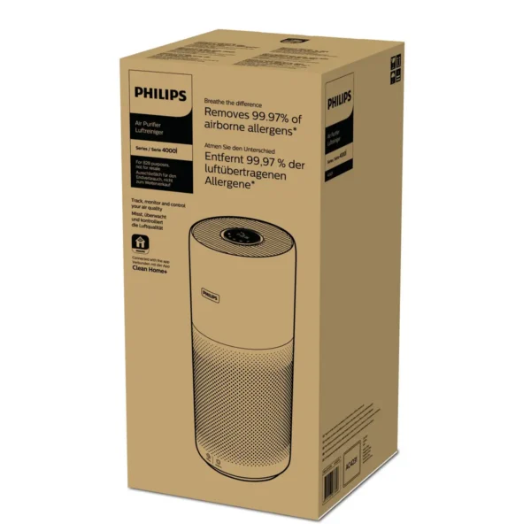 Philips AC4231/10 air purifier 158 m² 60 W Grey, White