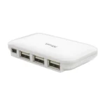 Trust 4 Port Slimline USB 2.0 Hub 480 Mbit/s White