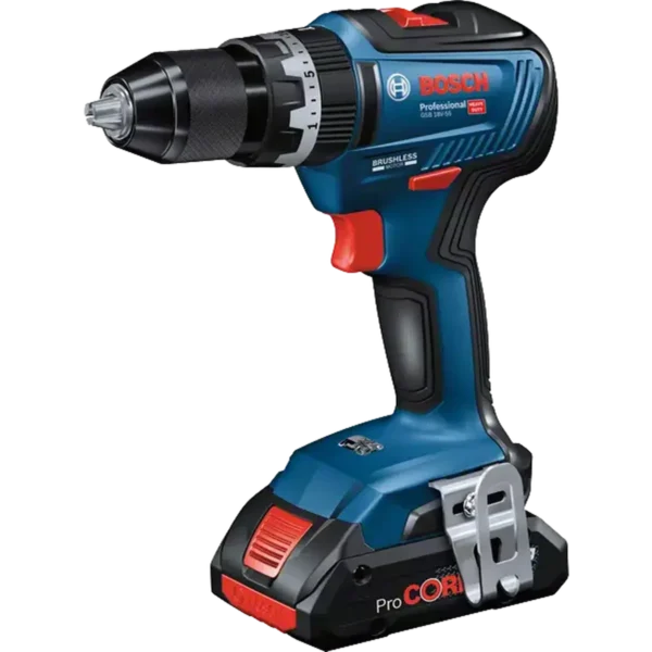 Bosch GSB 18V-55 1800 RPM 1 kg Black, Blue