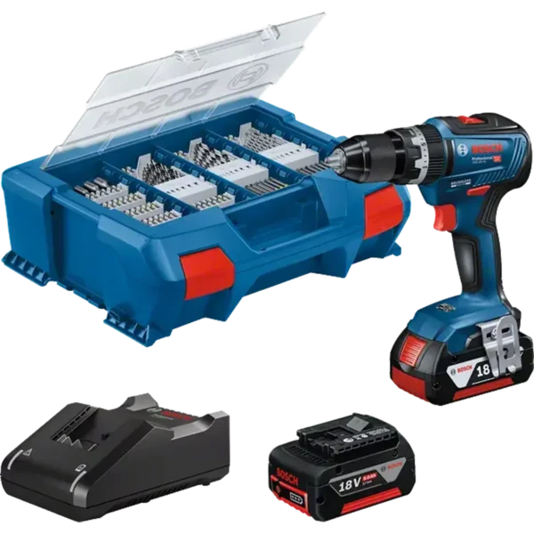 Bosch GSB 18V-55 1800 RPM 1 kg Black, Blue