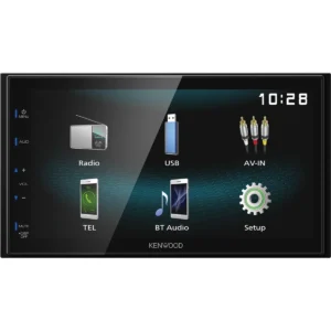 Kenwood DMX120BT car media receiver Black 84 W Bluetooth