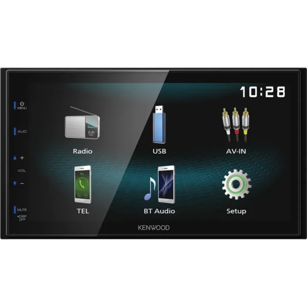 Kenwood DMX120BT car media receiver Black 84 W Bluetooth