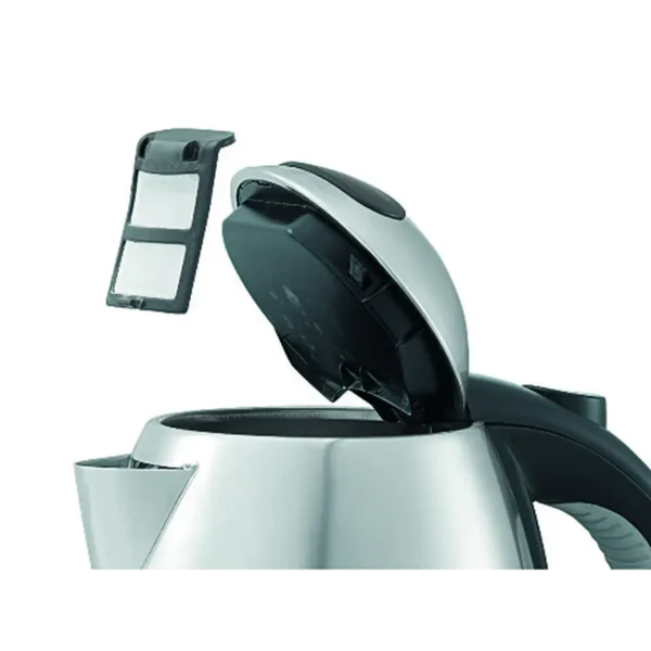WMF Stelio 0413010012 electric kettle 1.2 L 2400 W Black, Stainless steel