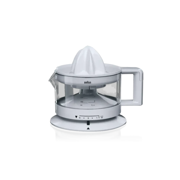 Braun TributeCollection CJ 3000 electric citrus press 0.35 L 20 W Transparent, White