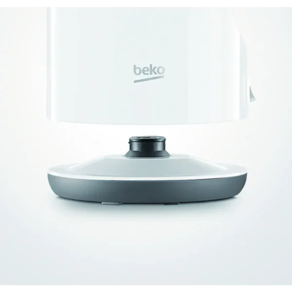 Beko WKM6246W electric kettle 1.6 L 2400 W Grey, White