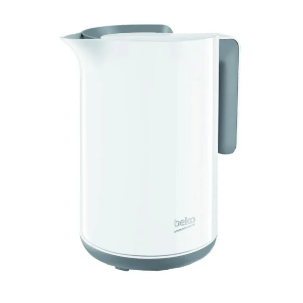 Beko WKM6246W electric kettle 1.6 L 2400 W Grey, White