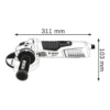 Bosch GWS 17-150 CI Professional angle grinder 15 cm 9300 RPM 1700 W 2.5 kg