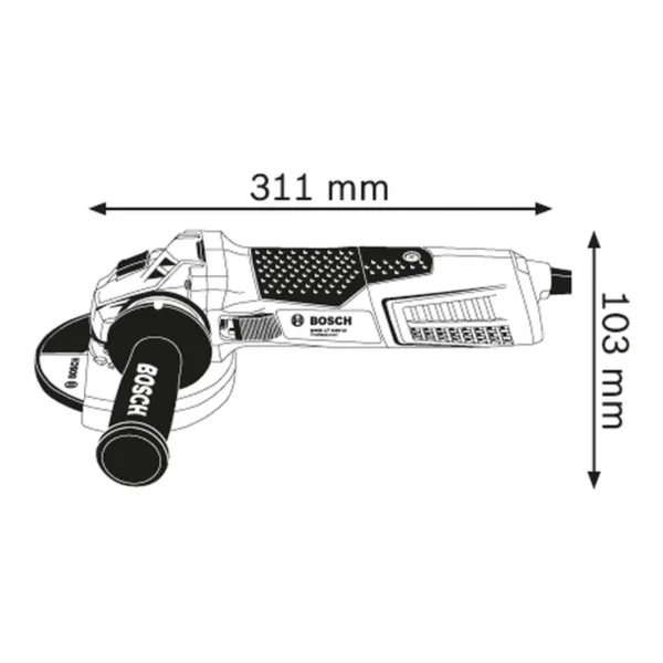 Bosch GWS 17-150 CI Professional angle grinder 15 cm 9300 RPM 1700 W 2.5 kg