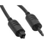 InLine 10m Opto 3.5mm/Toslink audio cable Black