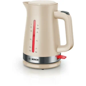 Bosch TWK4M223GB electric kettle 1.7 L 3000 W Black, Cream, Grey, Red