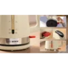 Bosch TWK4M223GB electric kettle 1.7 L 3000 W Black, Cream, Grey, Red