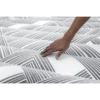 Bestway Tritech Fashion Flock Air Mattress Queen with Built-in AC Pump and Antimicrobial Coating 2.03 m x 1.52 m x 36 cm