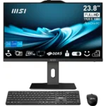 MSI Pro AP242P 14M-671FR Intel® Core™ i5 i5-14400 60.5 cm (23.8″) 1920 x 1080 pixels All-in-One PC 8 GB DDR5-SDRAM 512 GB SSD Windows 11 Pro Wi-Fi 6E (802.11ax) Black