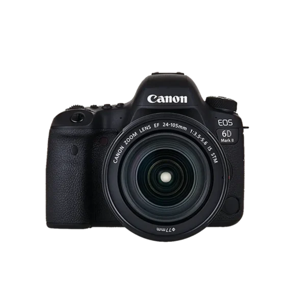 Canon EOS 6D Mark II + EF 24-105mm IS STM SLR Camera Kit 26.2 MP CMOS 6240 x 4160 pixels Black
